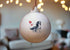 Sprocker Black & White Ceramic Round Bauble
